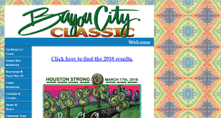 Desktop Screenshot of bayoucityclassic.org