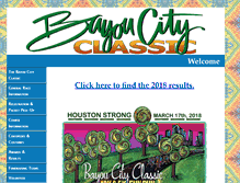 Tablet Screenshot of bayoucityclassic.org